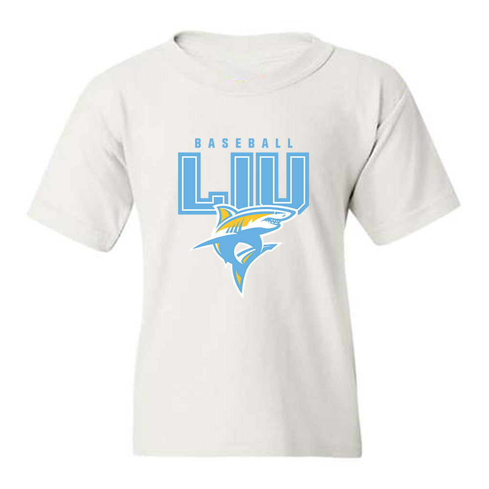 LIU - NCAA Baseball : Jc Navarro - Youth T-Shirt-0