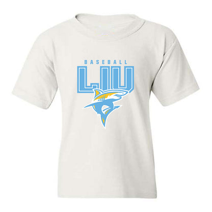 LIU - NCAA Baseball : Jc Navarro - Youth T-Shirt-0