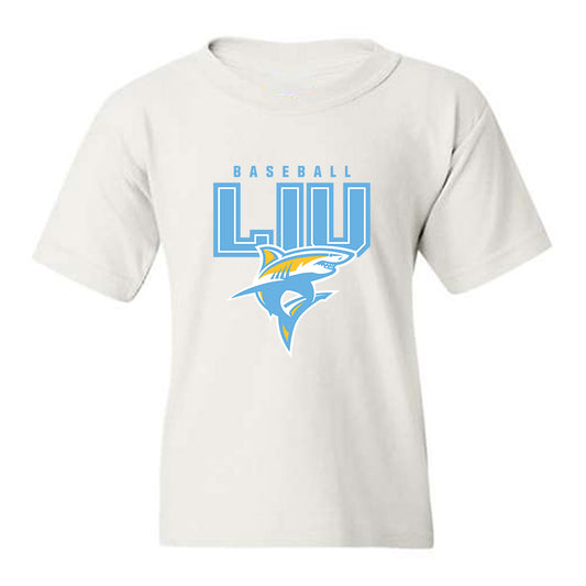 LIU - NCAA Baseball : Jc Navarro - Youth T-Shirt-0