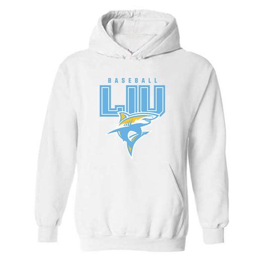 LIU - NCAA Baseball : Jc Navarro - Hooded Sweatshirt-0