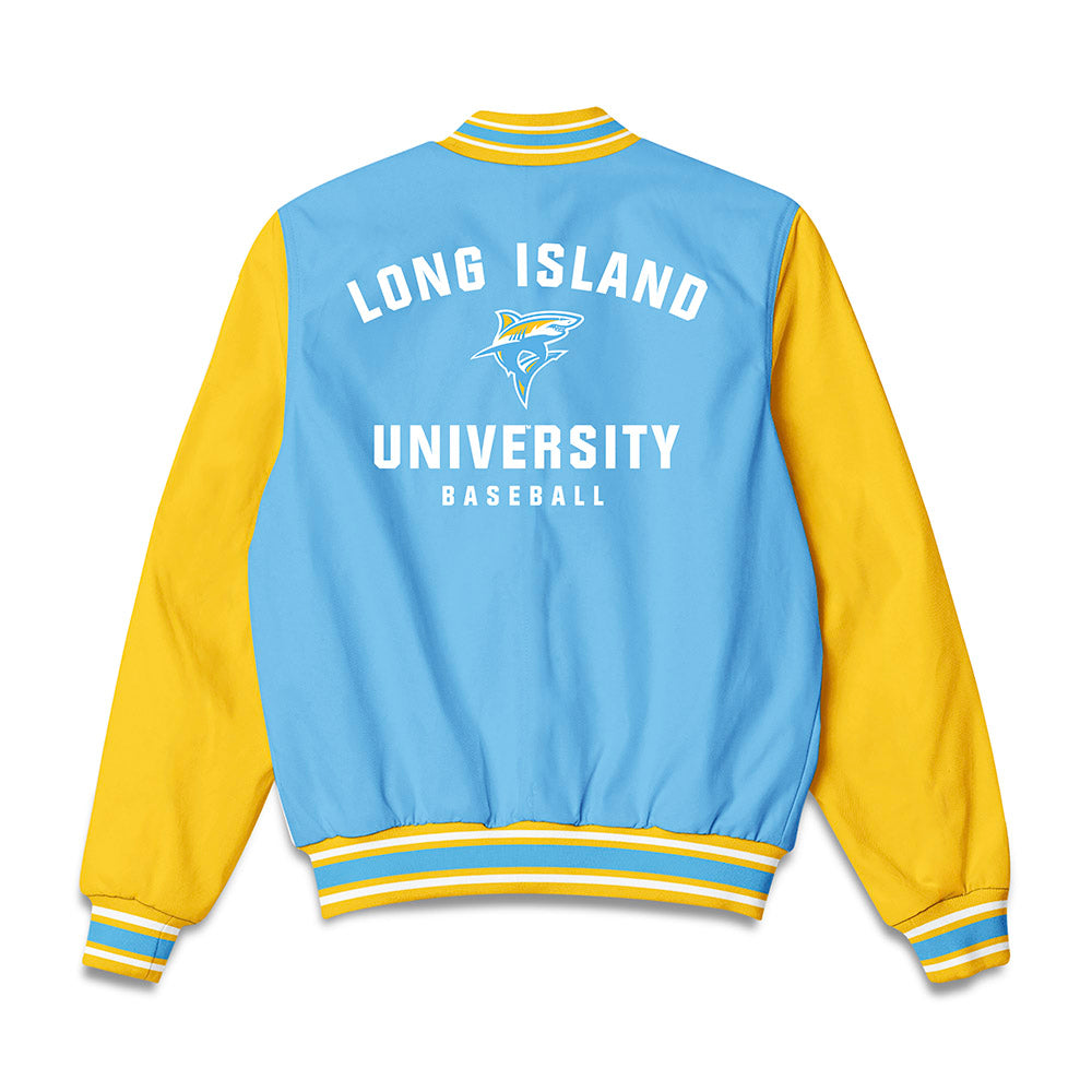 LIU - NCAA Baseball : Jc Navarro - Bomber Jacket-1