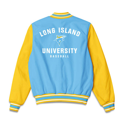 LIU - NCAA Baseball : Jc Navarro - Bomber Jacket-1