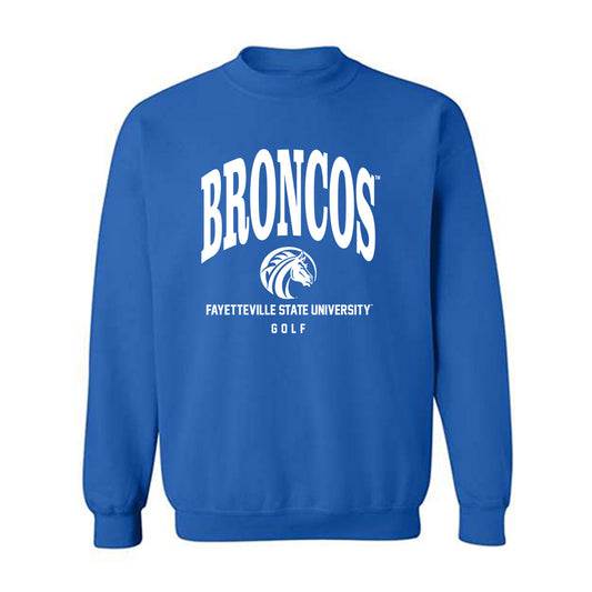 Fayetteville State - NCAA Men's Golf : Sutton Dreier - Crewneck Sweatshirt-0