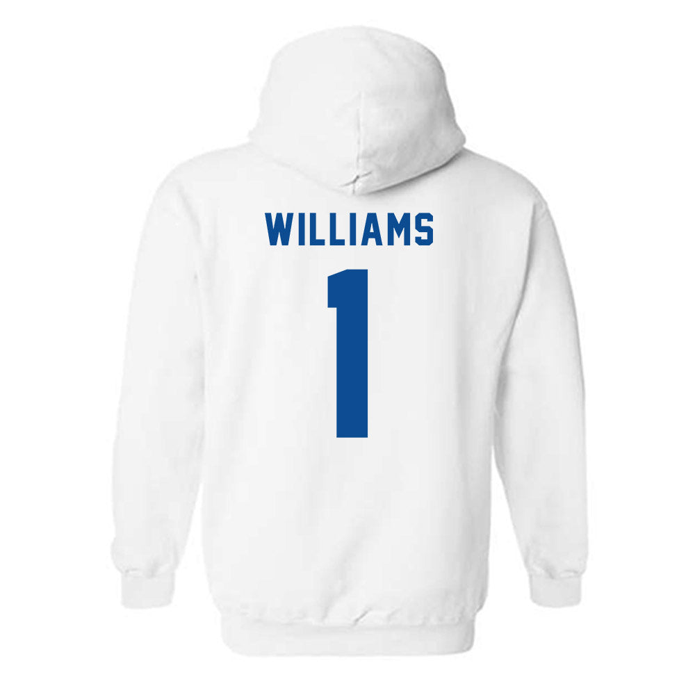 Fayetteville State - NCAA Men's Basketball : Rell Williams - Hooded Sweatshirt-1
