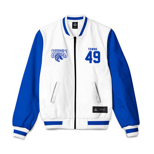Fayetteville State - NCAA Football : Kavase Towns - Bomber Jacket-0