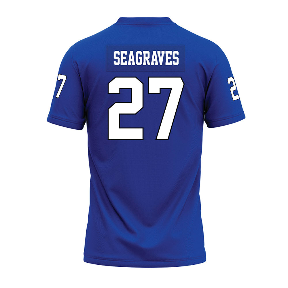 Fayetteville State - NCAA Football : Shawn Seagraves - Premium Football Jersey-1