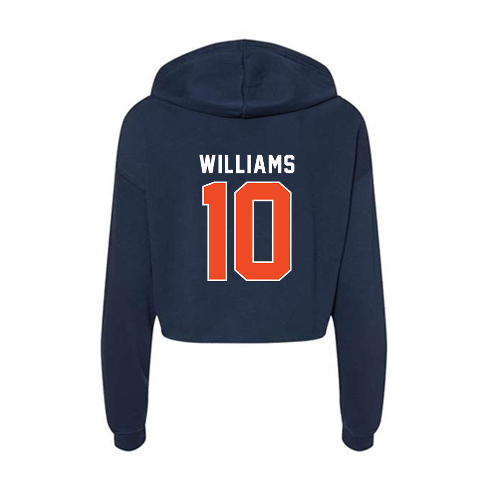 Auburn - NCAA Football : Amaris Williams - Women's Crop Fleece Hoodie-1