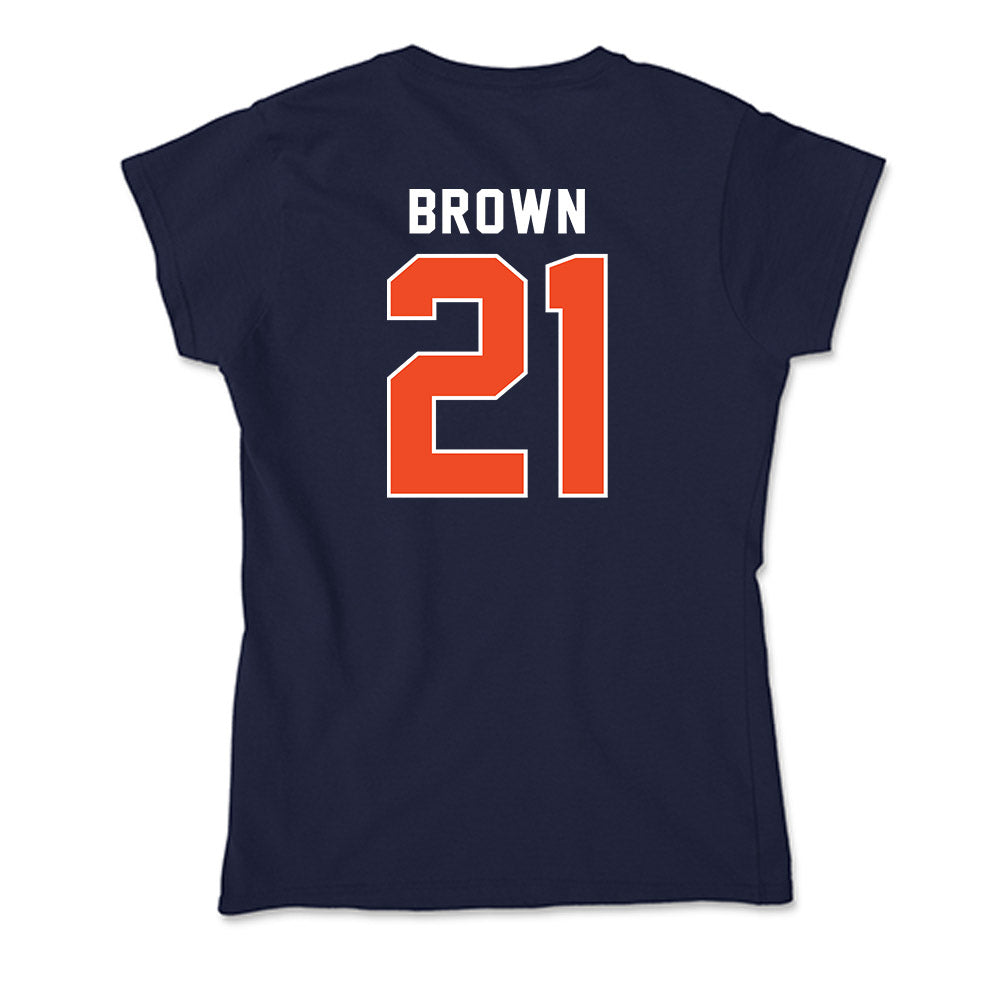 Auburn - NCAA Women's Soccer : Ciara Brown - Soft Style Women’s T-Shirt-1