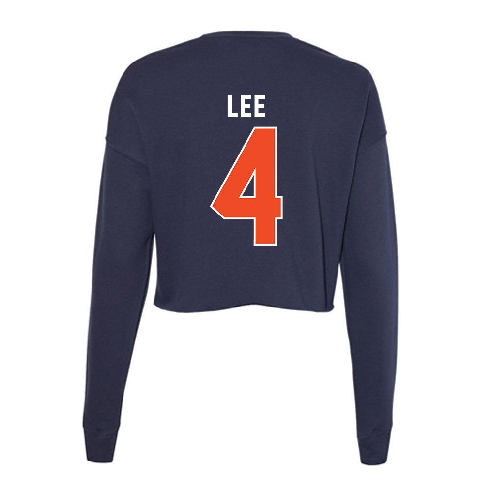 Auburn - NCAA Football : Kayin Lee - Women's Cropped Crew Fleece-1