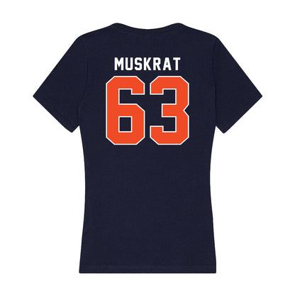 Auburn - NCAA Football : Jaden Muskrat - Women's V-Neck T-Shirt-1