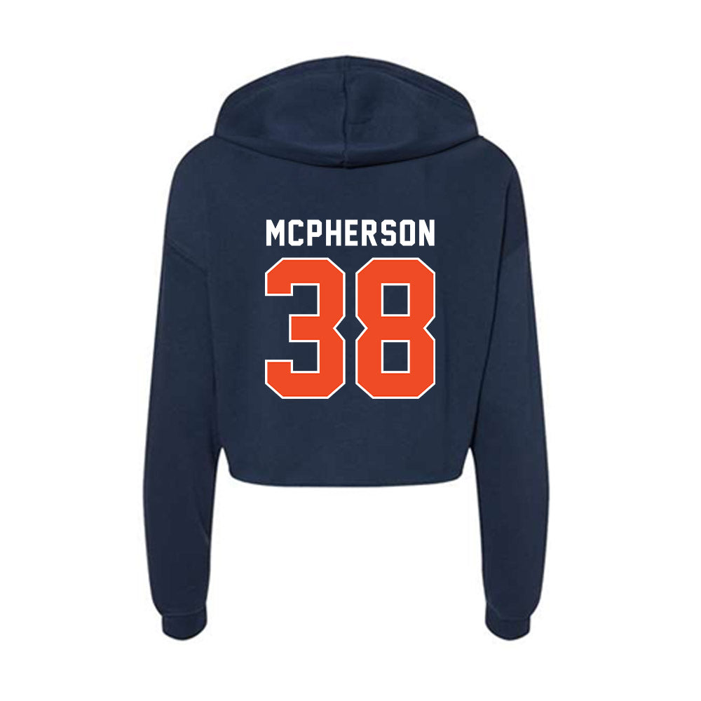 Auburn - NCAA Football : Alex McPherson - Women's Crop Fleece Hoodie-1