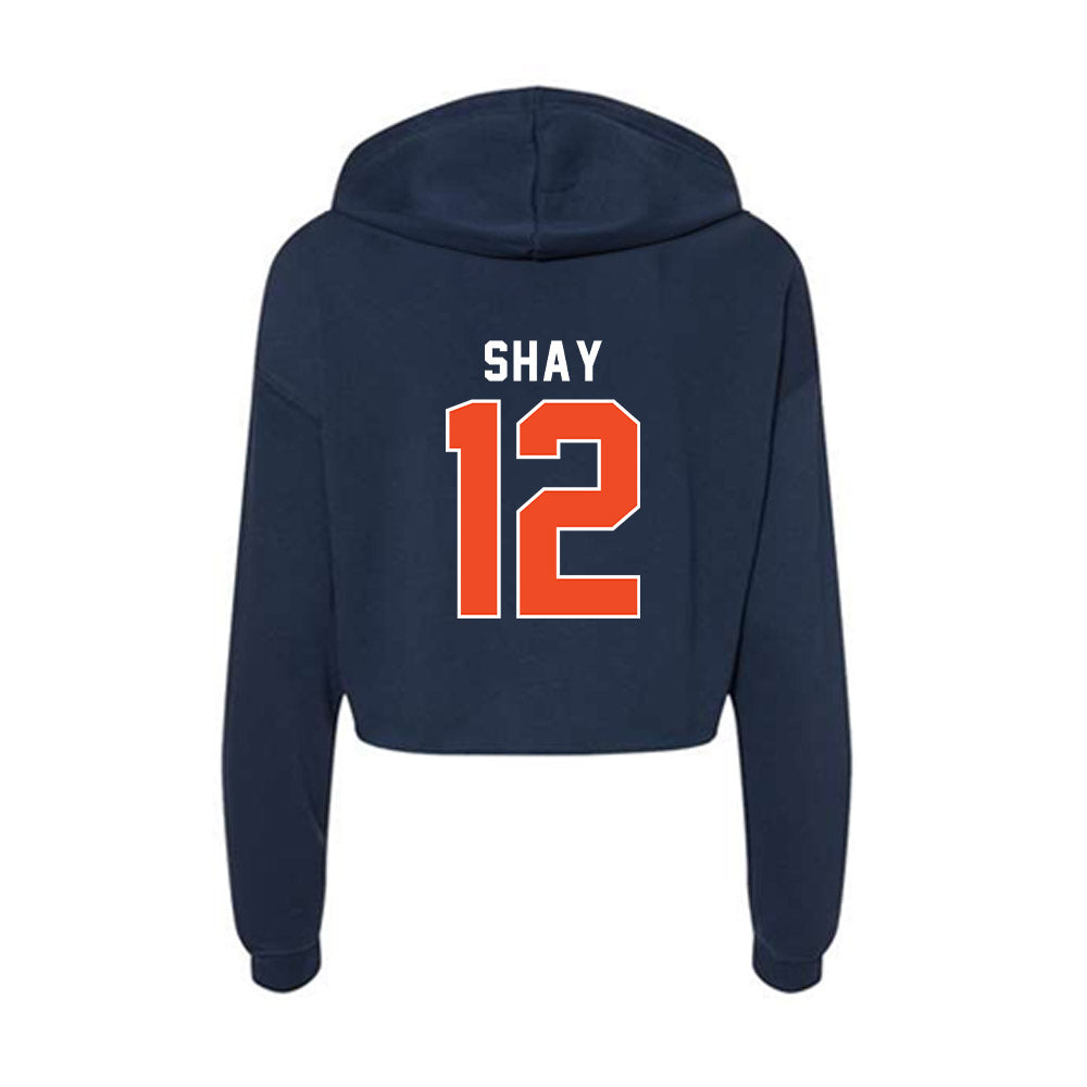 Auburn - NCAA Men's Basketball : Joah Shay - Women's Crop Fleece Hoodie-1