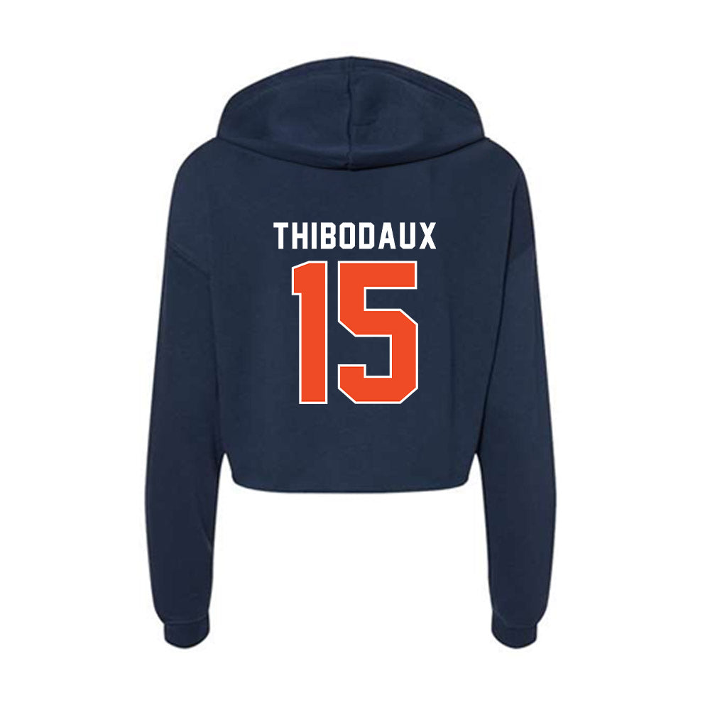 Auburn - NCAA Women's Soccer : Sydnie Thibodaux - Women's Crop Fleece Hoodie-1