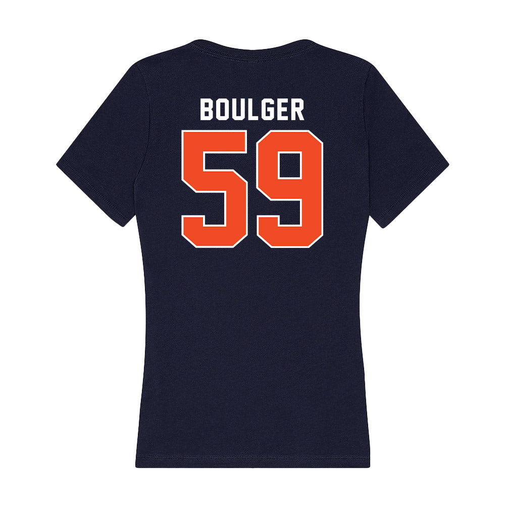 Auburn - NCAA Football : Isaac Boulger - Women's V-Neck T-Shirt-1