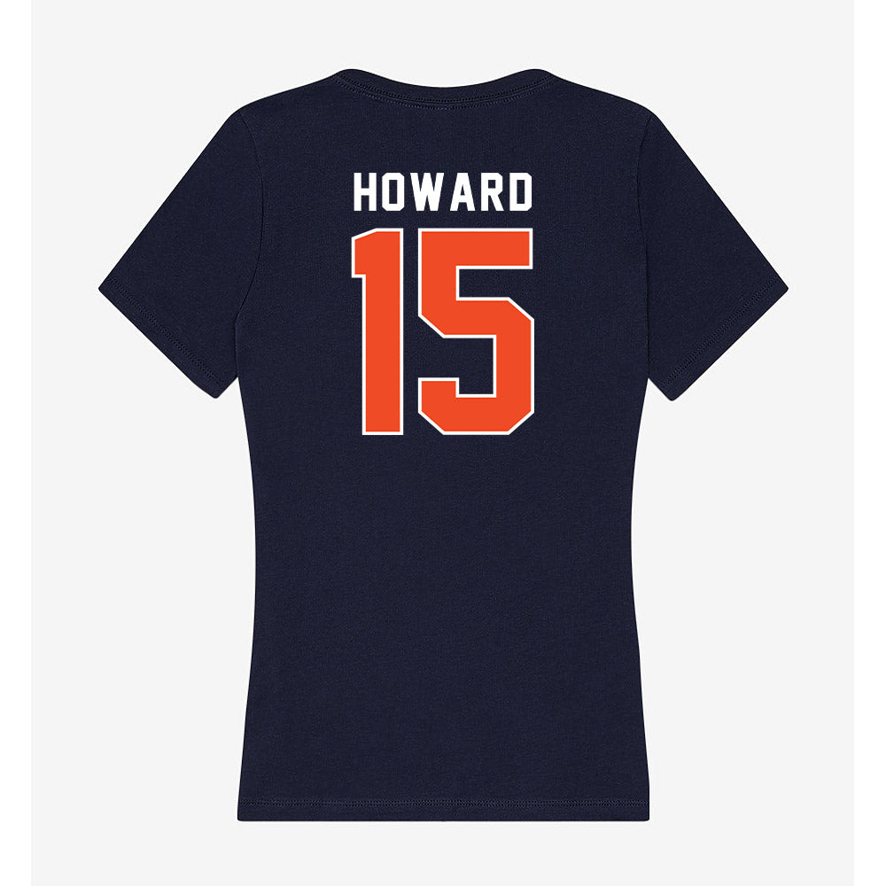 Auburn - NCAA Football : Preston Howard - Women's V-Neck T-Shirt-1