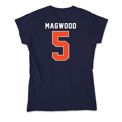 Auburn - NCAA Men's Basketball : Kaden Magwood - Soft Style Women’s T-Shirt-1