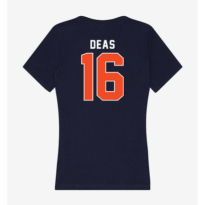 Auburn - NCAA Football : Bryce Deas - Women's V-Neck T-Shirt-1