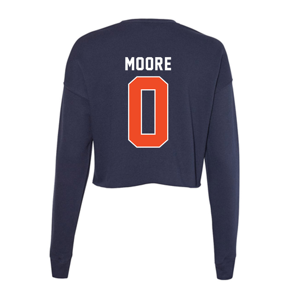 Auburn - NCAA Women's Soccer : Madeline Moore - Women's Cropped Crew Fleece-1