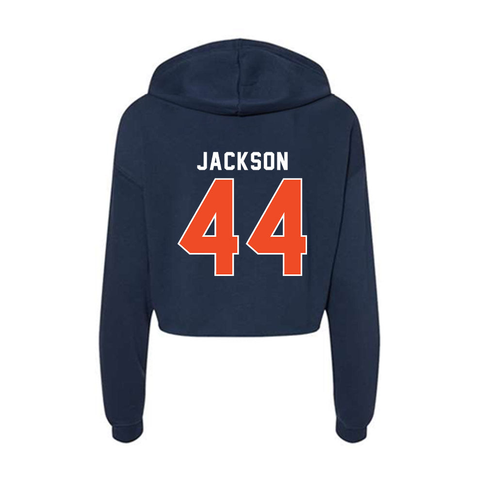 Auburn - NCAA Football : Sean Jackson - Women's Crop Fleece Hoodie-1