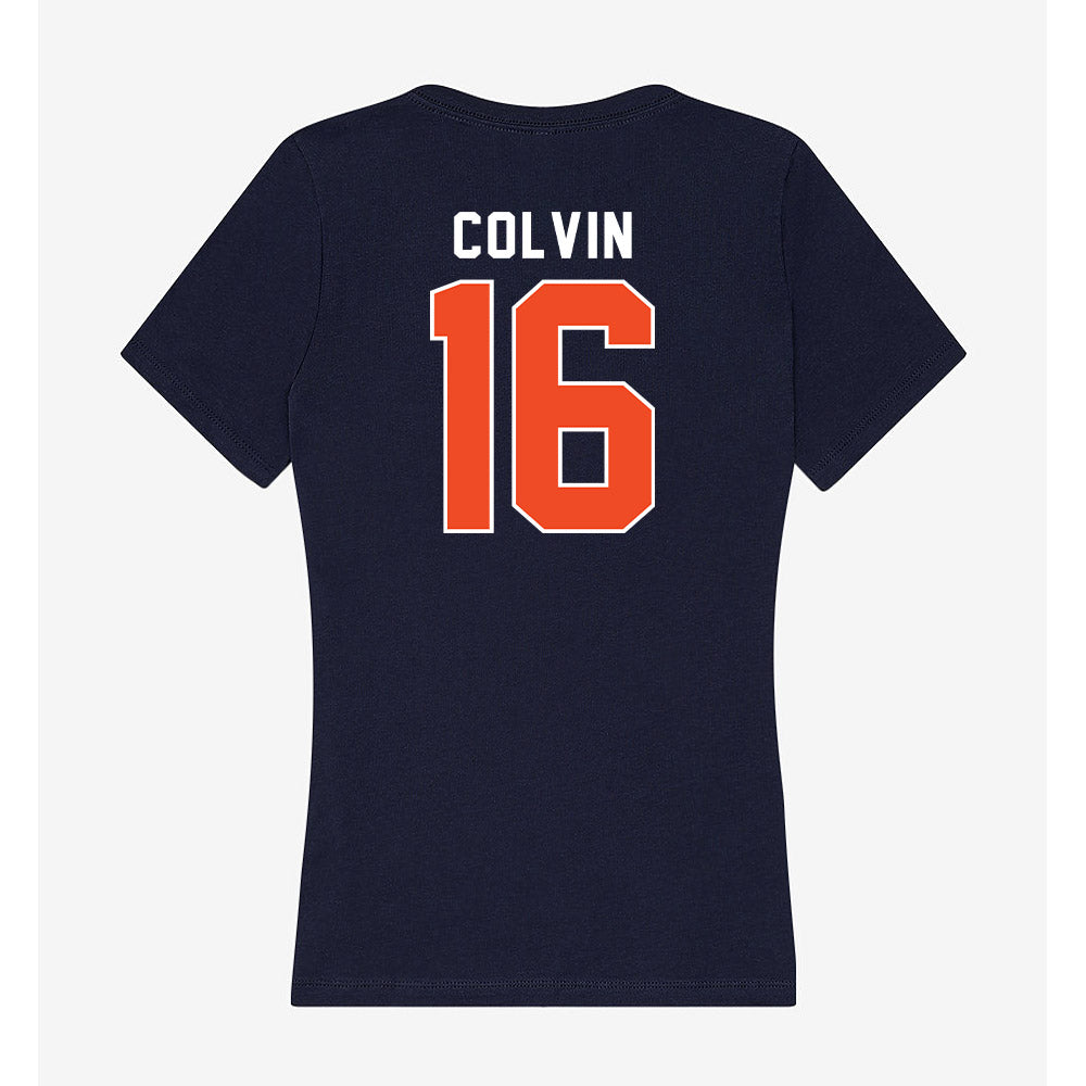 Auburn - NCAA Football : John Colvin - Women's V-Neck T-Shirt-1
