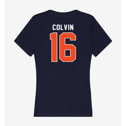 Auburn - NCAA Football : John Colvin - Women's V-Neck T-Shirt-1