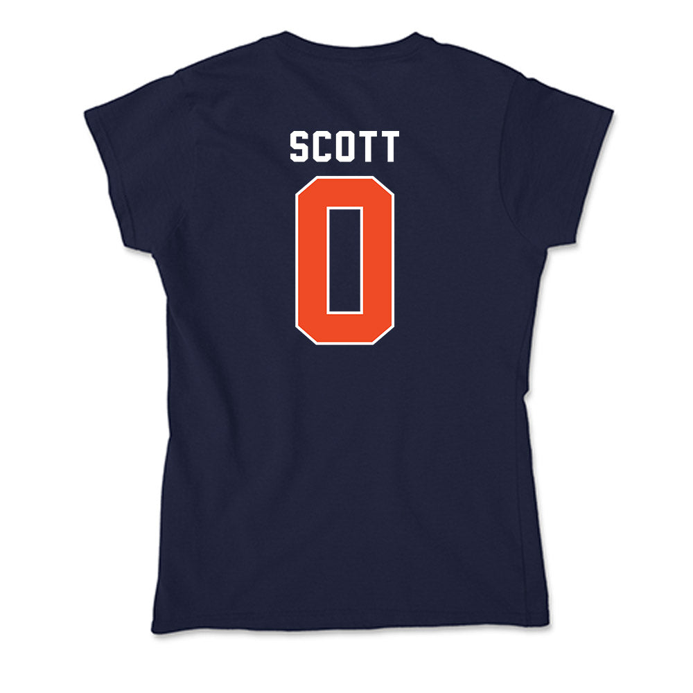 Auburn - NCAA Women's Basketball : Taliah Scott - Soft Style Women’s T-Shirt-1