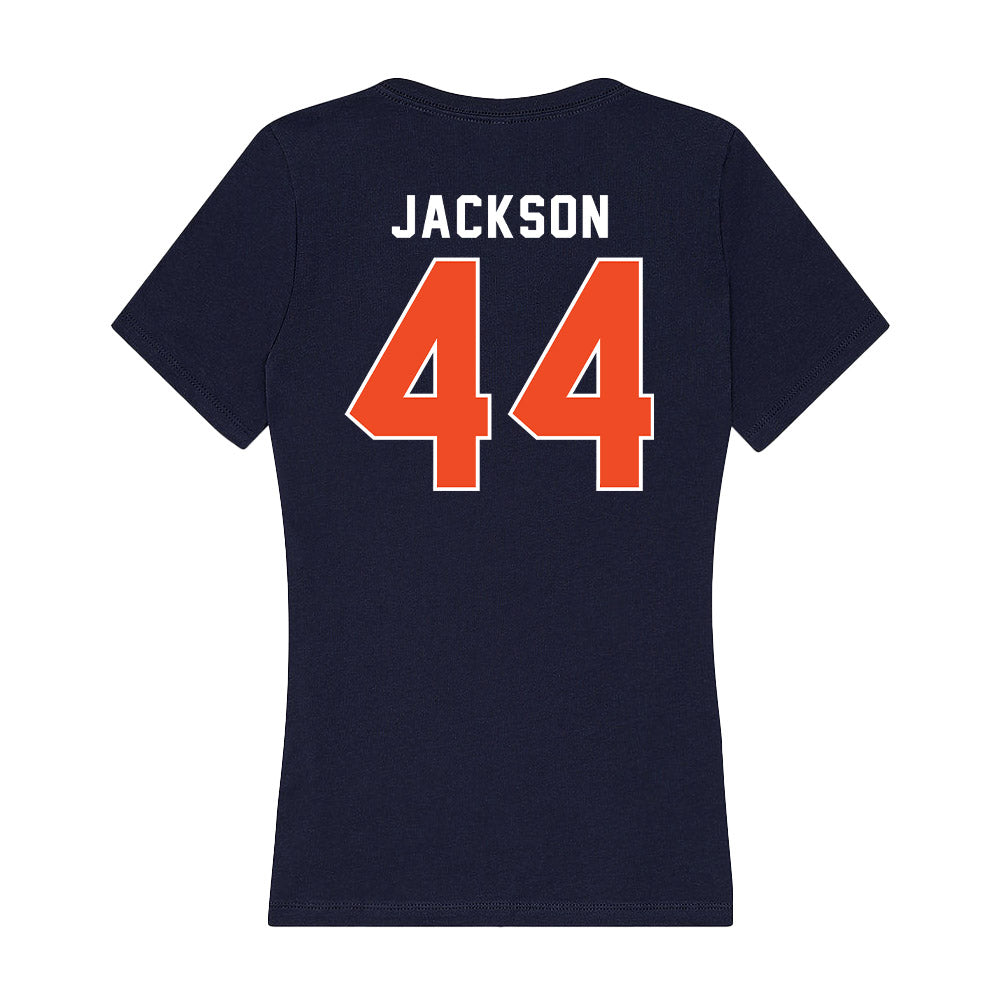 Auburn - NCAA Football : Sean Jackson - Women's V-Neck T-Shirt-1