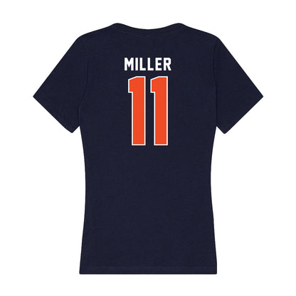 Auburn - NCAA Baseball : Gavin Miller - Women's V-Neck T-Shirt-1