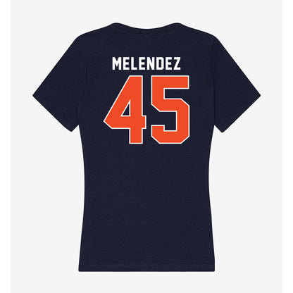 Auburn - NCAA Football : Antonio Melendez - Women's V-Neck T-Shirt-1