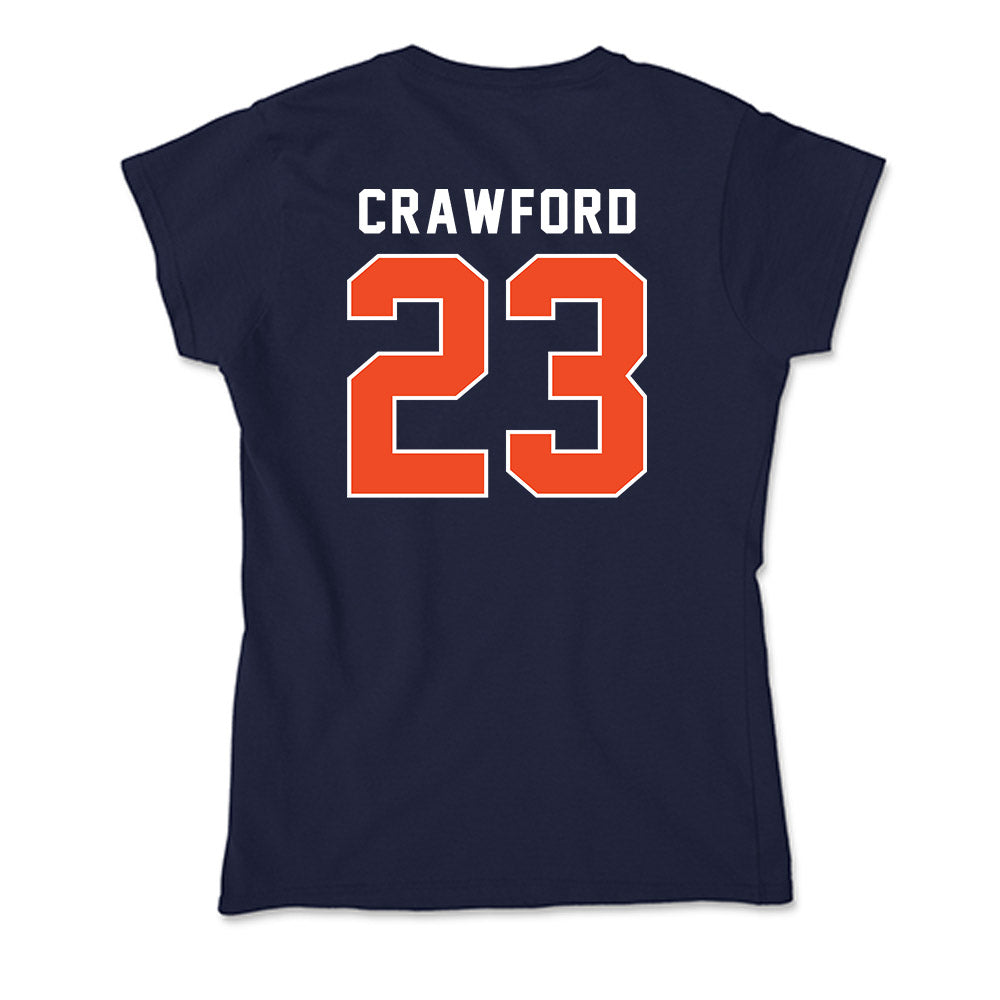 Auburn - NCAA Football : Jalyn Crawford - Soft Style Women’s T-Shirt-1