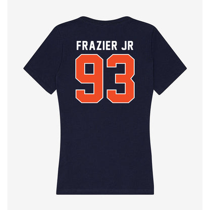 Auburn - NCAA Football : Joe Frazier - Women's V-Neck T-Shirt-1