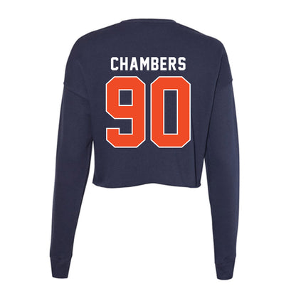 Auburn - NCAA Football : Austin Chambers - Women's Cropped Crew Fleece-1