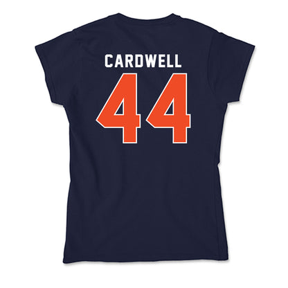 Auburn - NCAA Men's Basketball : Dylan Cardwell - Soft Style Women’s T-Shirt-1