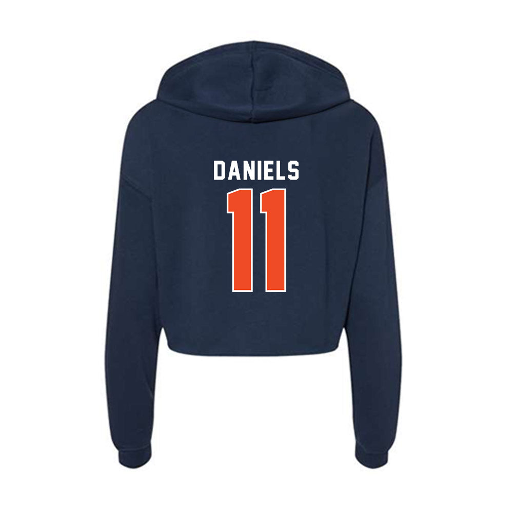 Auburn - NCAA Women's Basketball : Syriah Daniels - Women's Crop Fleece Hoodie-1