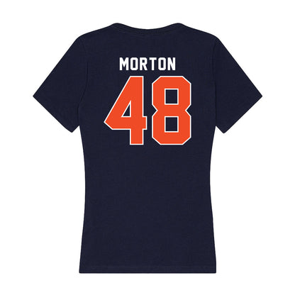 Auburn - NCAA Football : Eli Morton - Women's V-Neck T-Shirt-1