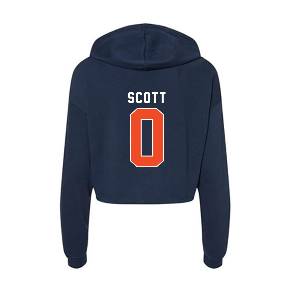 Auburn - NCAA Football : Keionte Scott - Women's Crop Fleece Hoodie-1