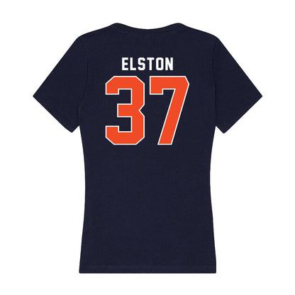 Auburn - NCAA Football : Rod Elston - Women's V-Neck T-Shirt-1