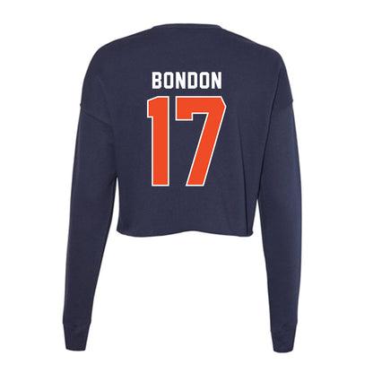 Auburn - NCAA Women's Soccer : Maddison Bondon - Women's Cropped Crew Fleece-1