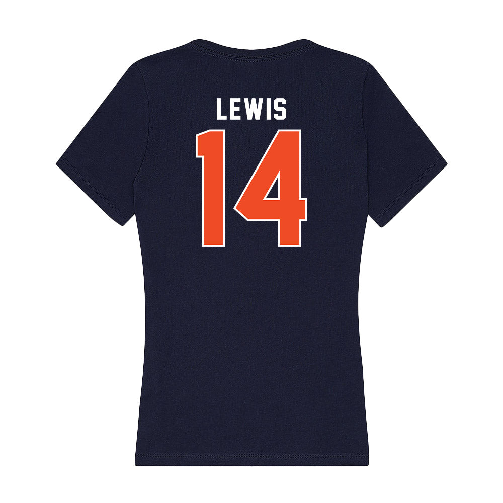 Auburn - NCAA Football : Robert Lewis - Women's V-Neck T-Shirt-1