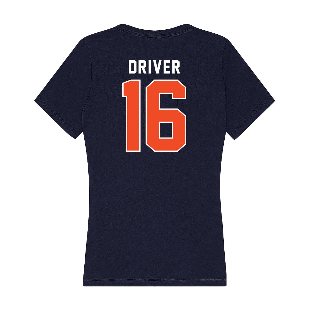 Auburn - NCAA Women's Soccer : Dylan Driver - Women's V-Neck T-Shirt-1