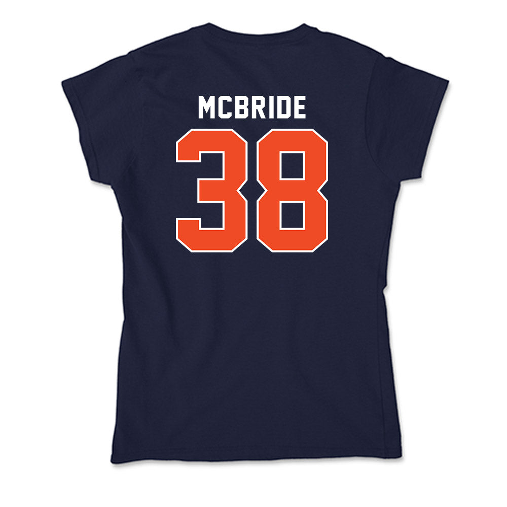 Auburn - NCAA Baseball : Conner McBride - Soft Style Women’s T-Shirt-1