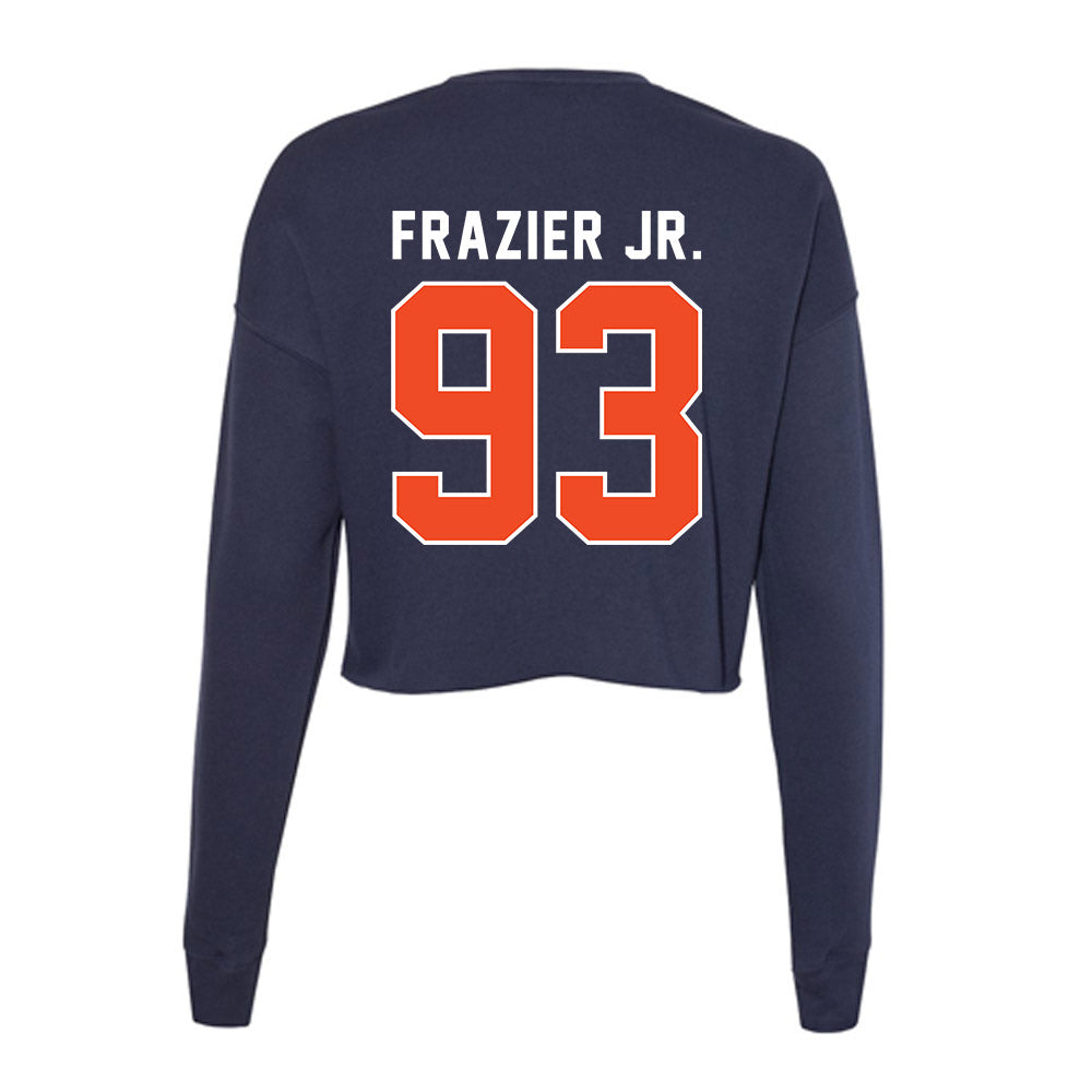 Auburn - NCAA Football : Joe Frazier Jr. - Women's Cropped Crew Fleece-1