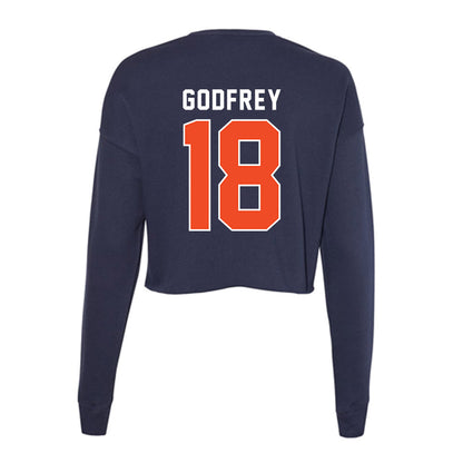 Auburn - NCAA Softball : Brit Godfrey - Women's Cropped Crew Fleece-1
