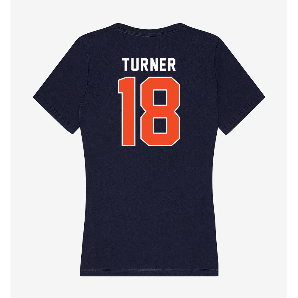 Auburn - NCAA Football : Samuel Turner - Women's V-Neck T-Shirt-1