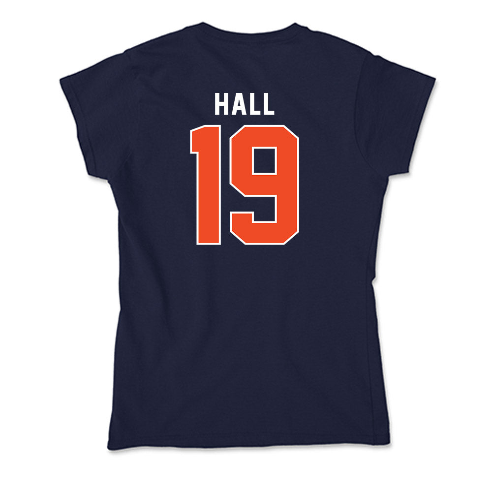 Auburn - NCAA Baseball : Christian Hall - Soft Style Women’s T-Shirt-1