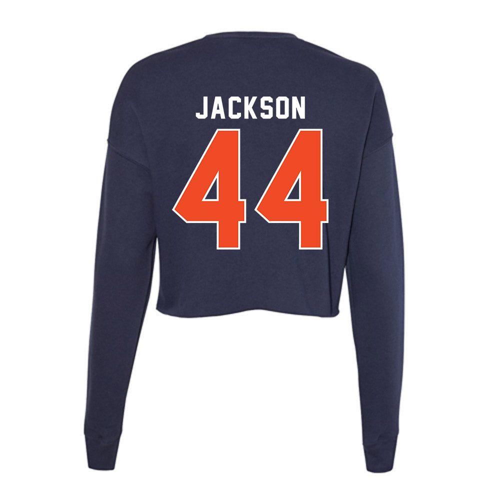 Auburn - NCAA Football : Sean Jackson - Women's Cropped Crew Fleece-1