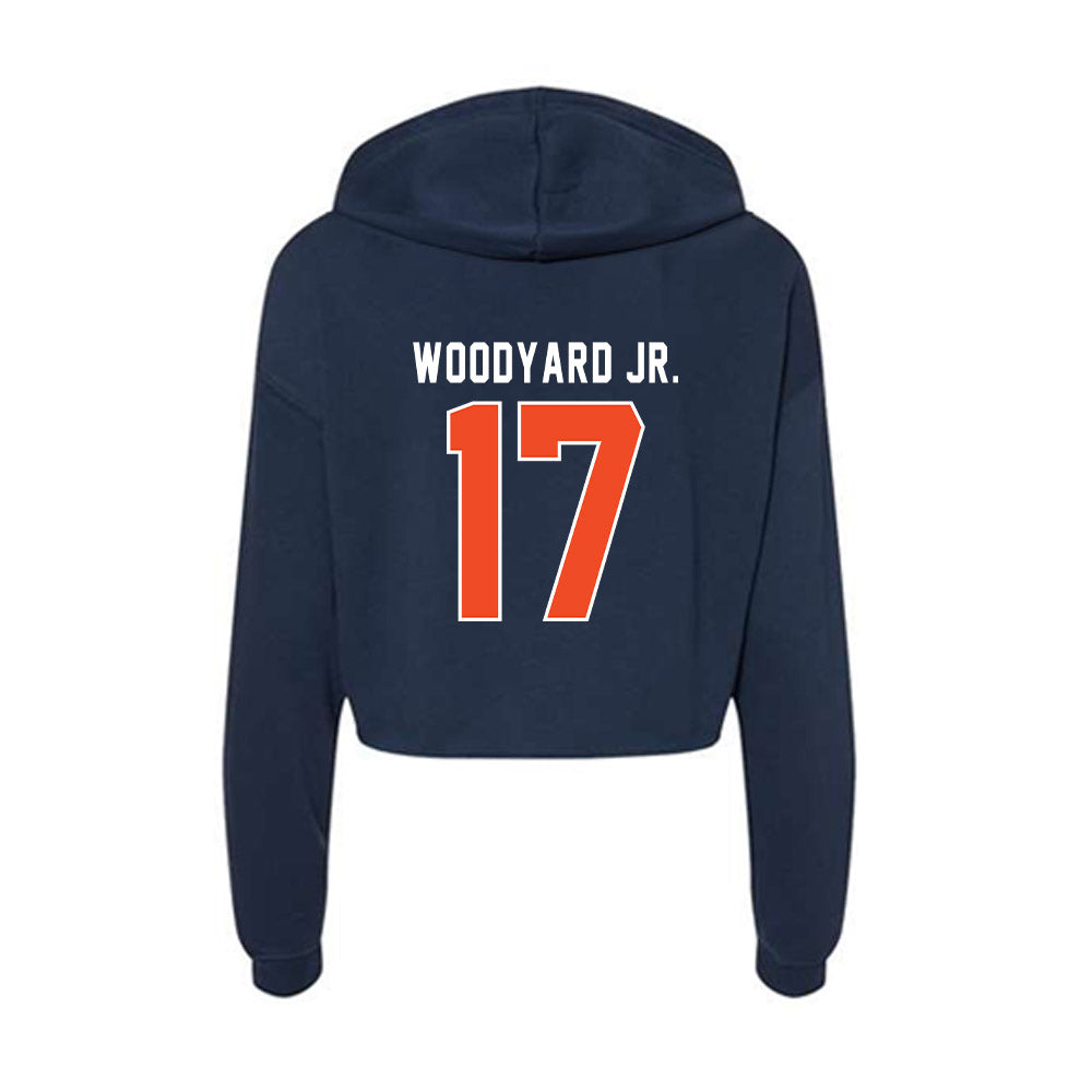 Auburn - NCAA Football : Robert Woodyard Jr. - Women's Crop Fleece Hoodie-1