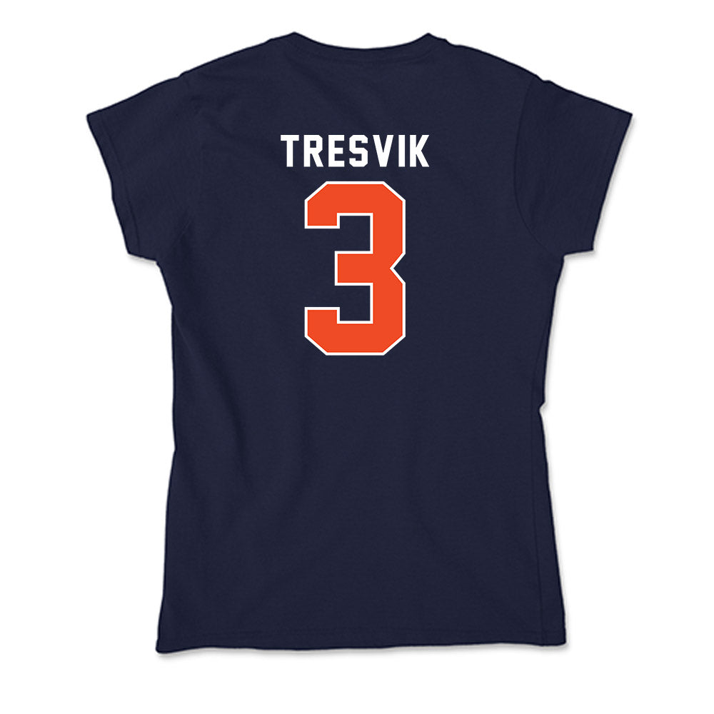 Auburn - NCAA Softball : Icess Tresvik - Soft Style Women’s T-Shirt-1