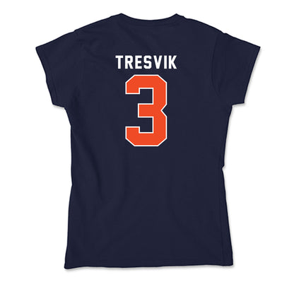 Auburn - NCAA Softball : Icess Tresvik - Soft Style Women’s T-Shirt-1