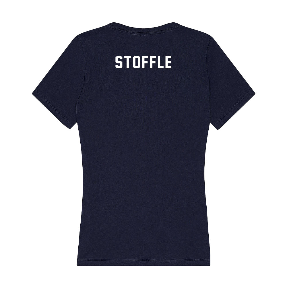 Auburn - NCAA Men's Swimming & Diving : Nate Stoffle - Women's V-Neck T-Shirt-1